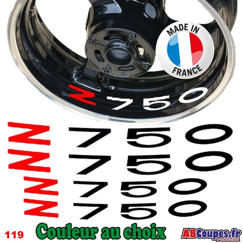 Stickers jantes z750 decals - stickers,