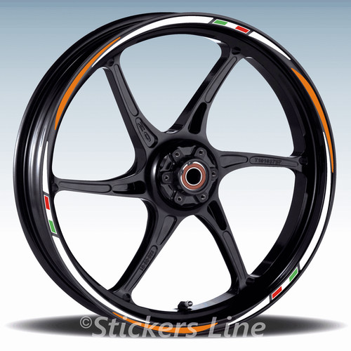 Autocollants roues moto - moto, bandes