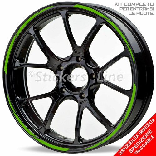 Adhésifs roues moto kawasaki - roues,
